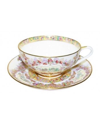 LOMONOSOV IMPERIAL BONE CHINA PORCELAIN TEA CUP DOME EDEN 300 ml/10.1 fl.oz
