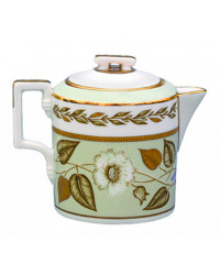 LOMONOSOV IMPERIAL PORCELAIN CREAMER MILK JAR JADE BACKGROUND 240 Ml 8.1 Fl.Oz  