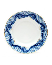 LOMONOSOV IMPERIAL PORCELAIN DESSERT PLATE RADIANT TENDERNESS 18 cm 7"