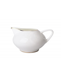 LOMONOSOV IMPERIAL PORCELAIN CREAMER MILK JAR GOLDEN EDGE 270 ml 9.1 oz