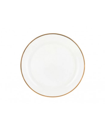 LOMONOSOV IMPERIAL BONE CHINA PORCELAIN DINNER SET YULIANA Golden Edge 24 items