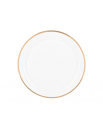 LOMONOSOV IMPERIAL BONE CHINA PORCELAIN DINNER SET YULIANA Golden Edge 24 items