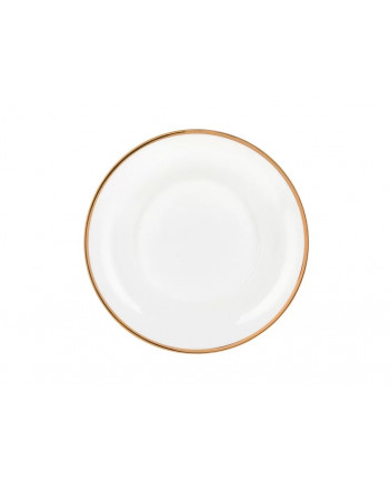 LOMONOSOV IMPERIAL BONE CHINA PORCELAIN DINNER SET YULIANA Golden Edge 24 items
