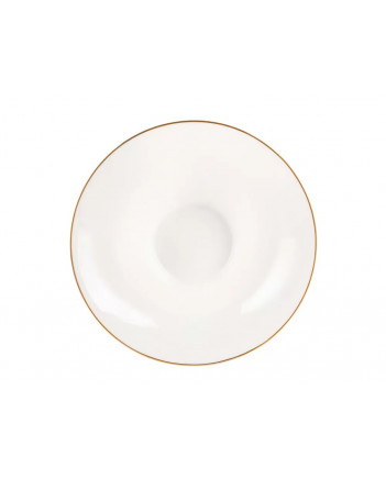 LOMONOSOV IMPERIAL BONE CHINA PORCELAIN DINNER SET YULIANA Golden Edge 24 items