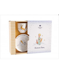 LOMONOSOV IMPERIAL BONE CHINA PORCELAIN ESPRESSO CUP LITTLE PRINCE AND FOX 180 Ml 6.1 Fl.Oz