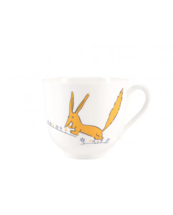 LOMONOSOV IMPERIAL BONE CHINA PORCELAIN ESPRESSO CUP LITTLE PRINCE AND FOX 180 Ml 6.1 Fl.Oz