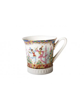 LOMONOSOV IMPERIAL BONE CHINA PORCELAIN COFFEE SET SERVICE RUSSIAN BALLET 22 items