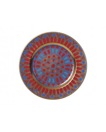 LOMONOSOV IMPERIAL PORCELAIN DECORATIVE WALL PLATE GOTHIC-1 265 mm 10.4"