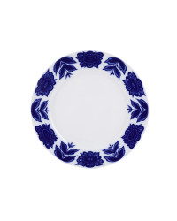 LOMONOSOV IMPERIAL PORCELAIN DINNER PLATE AURORA FLEUR 27 cm 10.6"