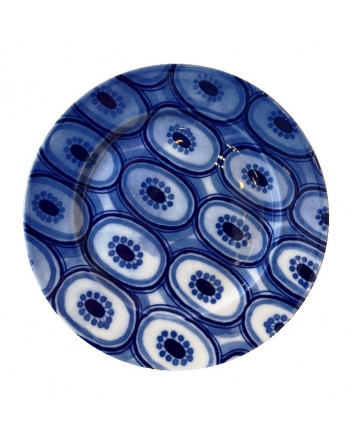 LOMONOSOV IMPERIAL PORCELAIN DINNER PLATE RIVERS AMOUR 27 Cm 10.6"