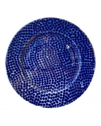 LOMONOSOV IMPERIAL PORCELAIN DINNER PLATE RIVERS OB' 27 Cm 10.6"