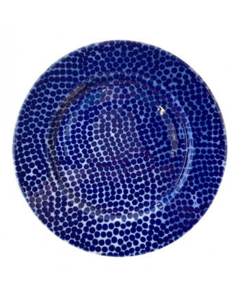 LOMONOSOV IMPERIAL PORCELAIN DINNER PLATE RIVERS OB' 27 Cm 10.6"