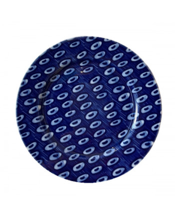 LOMONOSOV IMPERIAL PORCELAIN DINNER PLATE RIVERS ANGARA 21.5 Cm 8.5"
