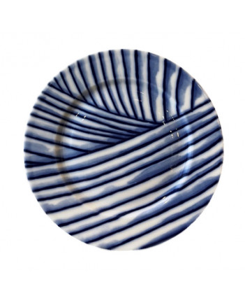 LOMONOSOV IMPERIAL PORCELAIN DINNER PLATE RIVERS AMOUR 21.5 Cm 8.5"