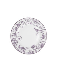 LOMONOSOV IMPERIAL PORCELAIN DINNER PLATE MONPLAISIR VIOLET 27 cm/10.6"