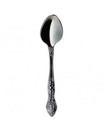 FLATWARE TEA COFFEE SPOON STAINLESS STEEL SET OF 15 TROIKA