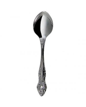 FLATWARE TEA COFFEE SPOON STAINLESS STEEL SET OF 15 TROIKA