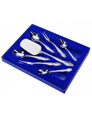 FLATWARE TEA COFFEE SPOON STAINLESS STEEL SET OF 15 TROIKA