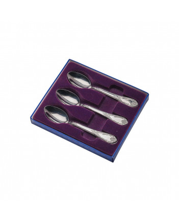 FLATWARE TEASPOON STAINLESS STEEL SET OF 6 IMPERIAL