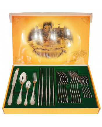 FLATWARE STAINLESS STEEL CUTLERY SET OF 24 PALACE