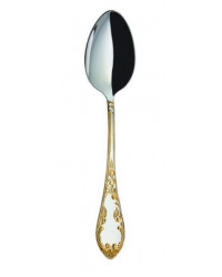 FLATWARE STAINLESS STEEL CUTLERY SET OF 24 AMBASSADOR GILDING