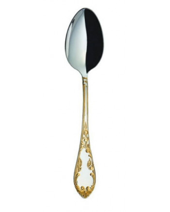 FLATWARE STAINLESS STEEL CUTLERY SET OF 24 AMBASSADOR GILDING