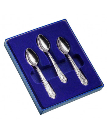 FLATWARE COFFEE SPOON STAINLESS STEEL SET OF 6 GOVERNOR