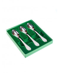 FLATWARE COFFEE SPOON STAINLESS STEEL SET OF 6 IMPERIAL