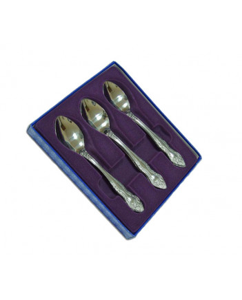 FLATWARE COFFEE SPOON STAINLESS STEEL SET OF 6 TROIKA