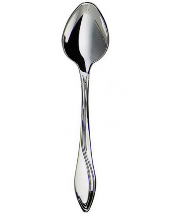 FLATWARE COFFEE SPOON STAINLESS STEEL SET OF 6 WAVE