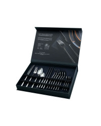 LOMONOSOV IMPERIAL FLATWARE STAINLESS STEEL CUTLERY SET FOR 4 MODERN SILVER