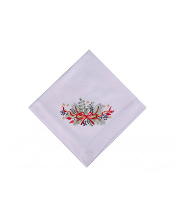 LOMONOSOV IMPERIAL NAPKINS SET 2 PC KALENDA 45x45 cm 17.7X17.7"