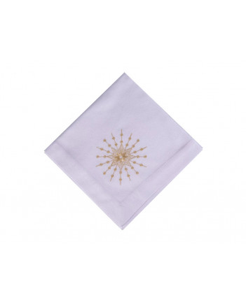 LOMONOSOV IMPERIAL NAPKINS SET 2 PC CHRISTMAS STAR 45x45 cm 17.7X17.7"